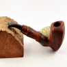 Hygrocool Smoking Pipe Greek Briar 9mm Filter Pickaxe Model 615C