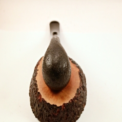 Egg  9mm Filter Semi Bent Smoking Pipe Greek Briar Alexander Model 97A