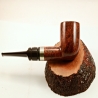 Pot Straight Smoking Pipe Greek Briar No Filter Alexander Model 71C