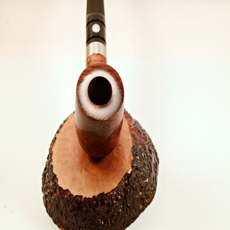 Pot Straight Smoking Pipe Greek Briar No Filter Alexander Model 71C