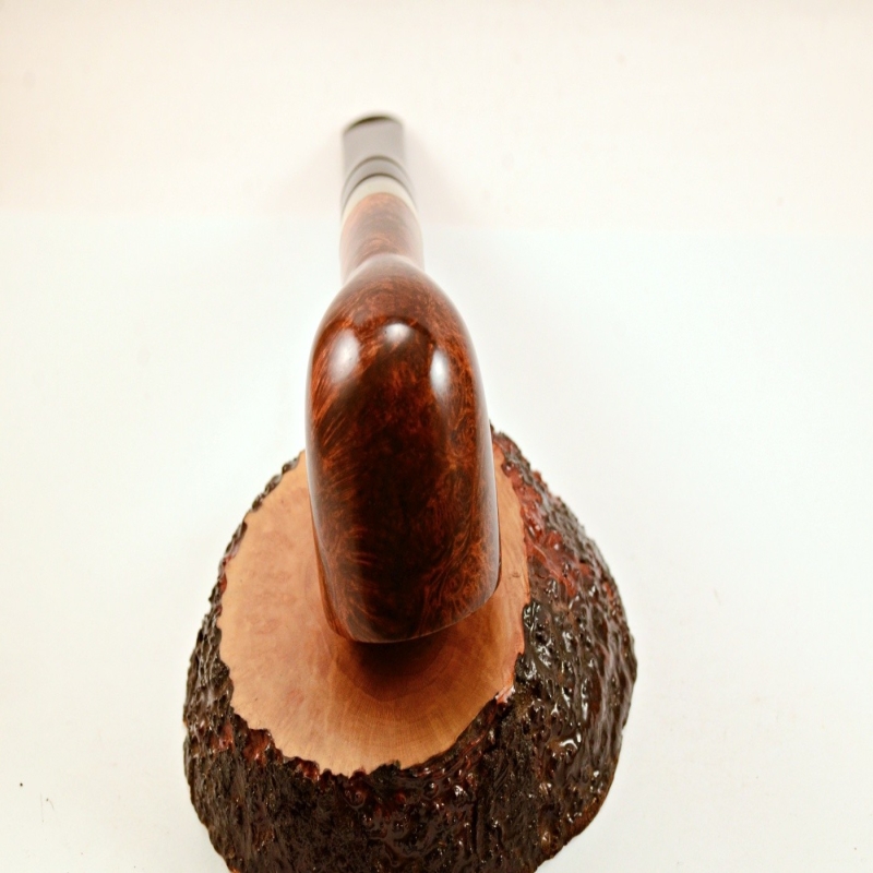 Pot Straight Smoking Pipe Greek Briar No Filter Alexander Model 71C