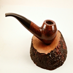 Rhodesian Semi Bent Smoking Pipe Greek Briar Alexander