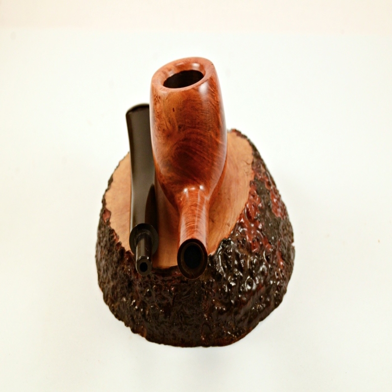 Billiard Straight Smoking Pipe Greek Briar No Filter Alexander Model 81B