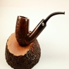 Bent Classic Greek Briar Smoking Pipe NoFilter Alexander Model 92C