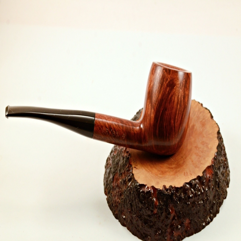 Billiard Straight Smoking Pipe Greek Briar No Filter Alexander Model 81B