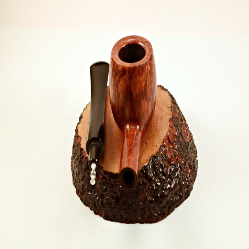 Billiard Straight Smoking Pipe Greek Briar No Filter Alexander Model 81B