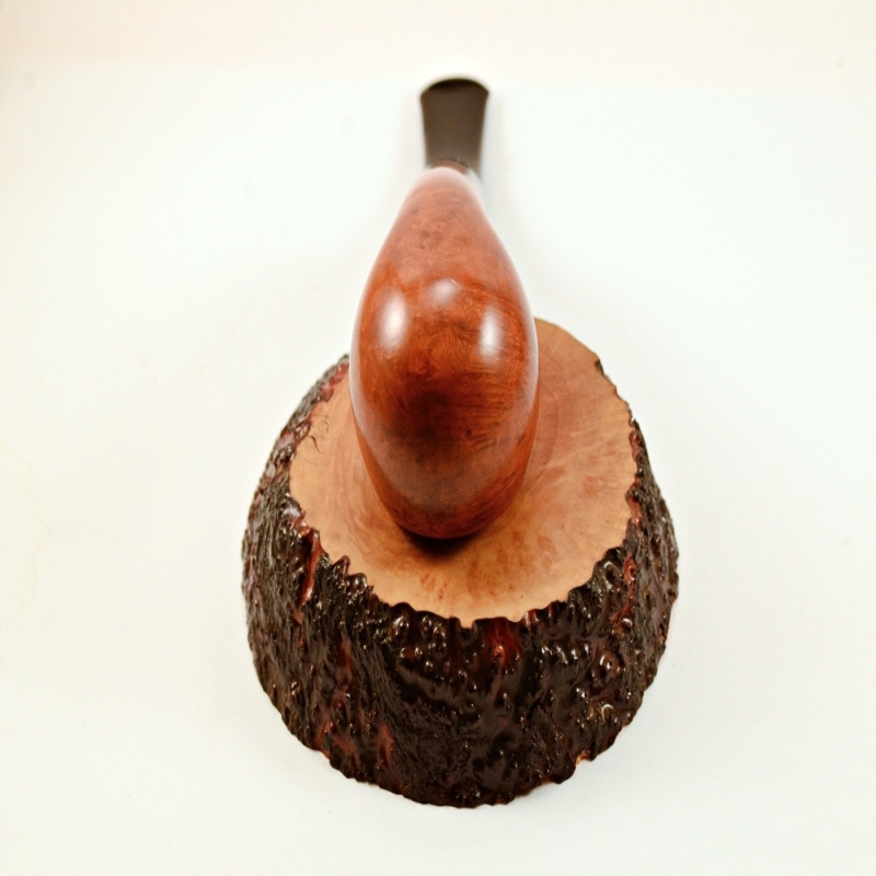 Apple Semi Bent 9mm Filter Smoking Pipe Greek Briar Alexander