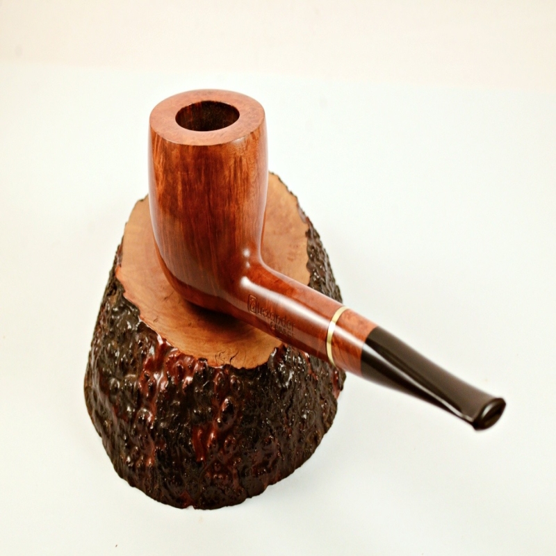 Pot 6mm Filter Smoking Pipe Greek Briar Alexander Grade B