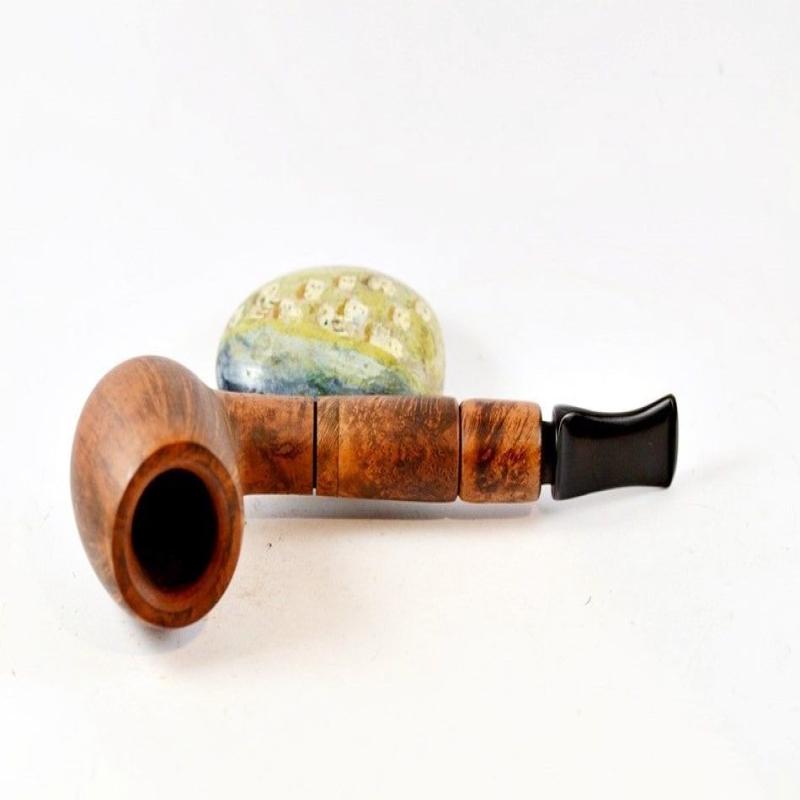 Hygrocool Smoking Pipe Greek Briar 9mm Filter Model 619B