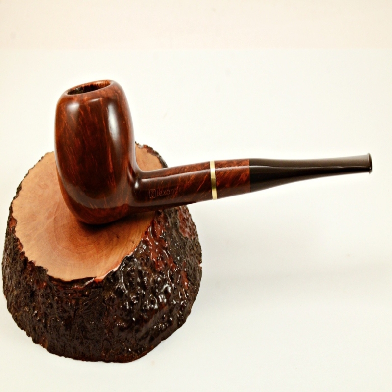 Apple 6mm Filter Smoking Pipe Greek Briar Alexander Grade D