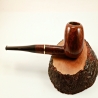 Apple 6mm Filter Smoking Pipe Greek Briar Alexander Grade D