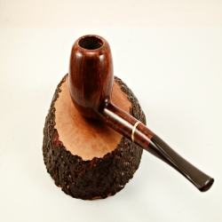 Apple 6mm Filter Smoking Pipe Greek Briar Alexander Grade D