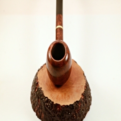 Apple 6mm Filter Smoking Pipe Greek Briar Alexander Grade D