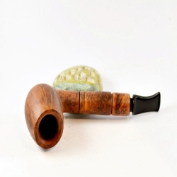 Hygrocool Smoking Pipe Greek Briar 9mm Filter Model 619B