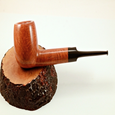 Billiard Straight Smoking Pipe Greek Briar No Filter Alexander Model 118A