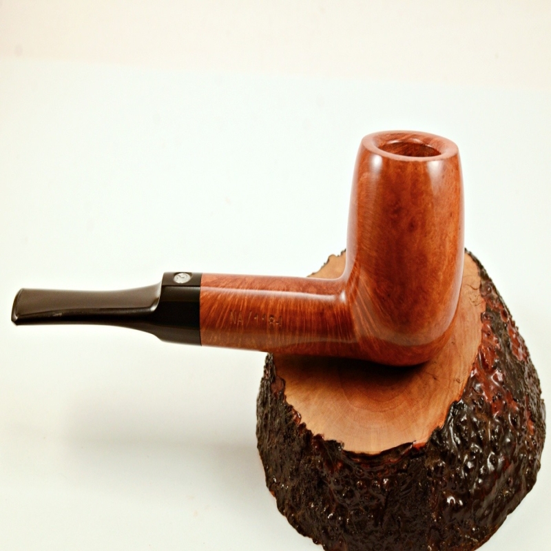 Billiard Straight Smoking Pipe Greek Briar No Filter Alexander Model 118A