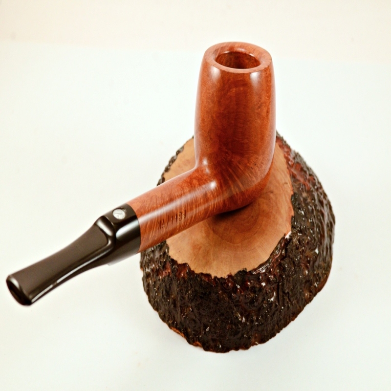 Billiard Straight Smoking Pipe Greek Briar No Filter Alexander Model 118A