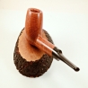Billiard Straight Smoking Pipe Greek Briar No Filter Alexander Model 118A
