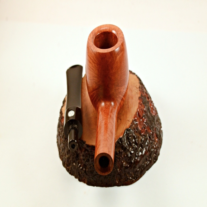 Billiard Straight Smoking Pipe Greek Briar No Filter Alexander Model 118A