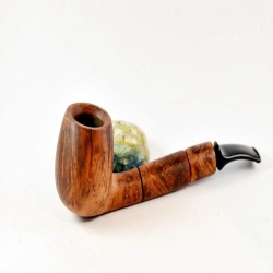 Hygrocool Smoking Pipe Greek Briar 9mm Filter Model 619B