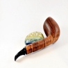 Hygrocool Smoking Pipe Greek Briar 9mm Filter Model 619B