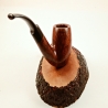 Bent Billiard Greek Briar Smoking Pipe Alexander Model 112C