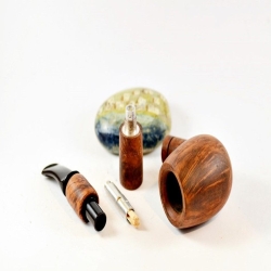 Hygrocool Smoking Pipe Greek Briar 9mm Filter Model 619B