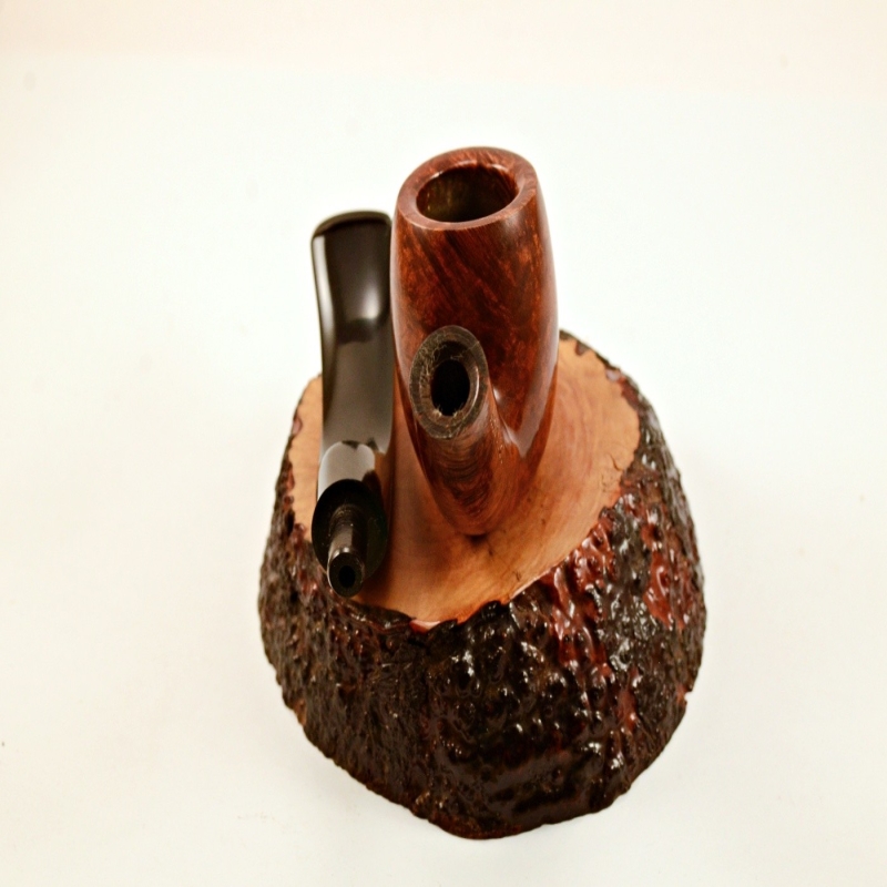 Bent Billiard Greek Briar Smoking Pipe Alexander Model 112C