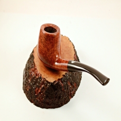 Semi Bent Smoking Pipe Greek Briar No Filter Alexander
