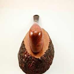 Semi Bent Smoking Pipe Greek Briar No Filter Alexander