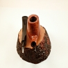 Semi Bent Smoking Pipe Greek Briar No Filter Alexander
