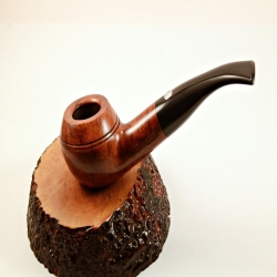 Rhodesian Semi Bent Smoking Pipe Greek Briar Alexander
