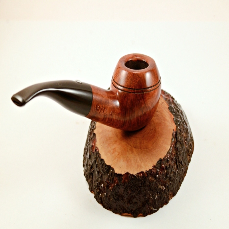 Rhodesian Semi Bent Smoking Pipe Greek Briar Alexander