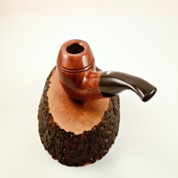 Rhodesian Semi Bent Smoking Pipe Greek Briar Alexander