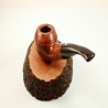 Rhodesian Semi Bent Smoking Pipe Greek Briar Alexander