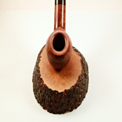 Rhodesian Semi Bent Smoking Pipe Greek Briar Alexander