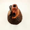 Rhodesian Semi Bent Smoking Pipe Greek Briar Alexander
