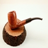 Semi Bent Smoking Pipe Greek Briar No Filter Alexander