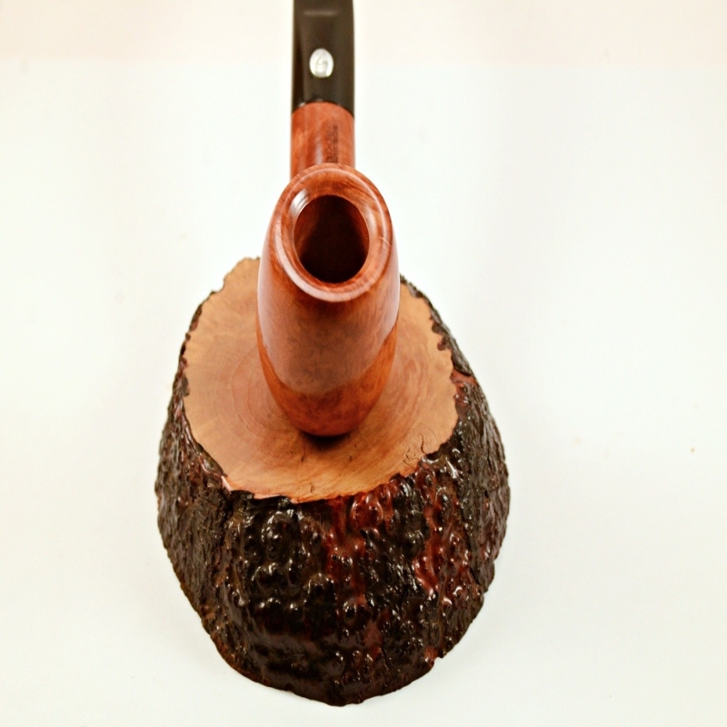 Semi Bent Smoking Pipe Greek Briar No Filter Alexander