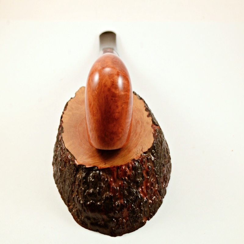 Semi Bent Smoking Pipe Greek Briar No Filter Alexander