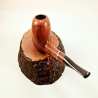 Apple 6mm Filter Smoking Pipe Greek Briar Alexander Grade C