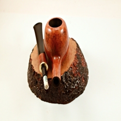 Apple 6mm Filter Smoking Pipe Greek Briar Alexander Grade C