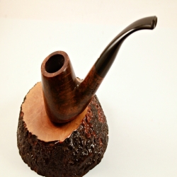 Bent Volcano Smoking Pipe Greek Briar No Filter Alexander Model 113B