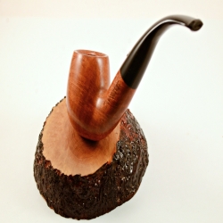 Bent Billiard Greek Briar Smoking Pipe No Filter Alexander