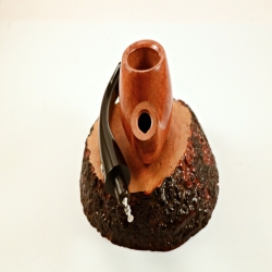 Bent Billiard Greek Briar Smoking Pipe No Filter Alexander