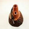 Bent Billiard Greek Briar Smoking Pipe No Filter Alexander