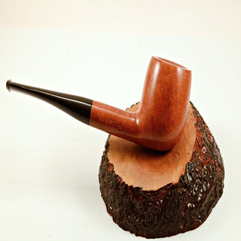 Billiard Straight Smoking Pipe Greek Briar No Filter Alexander Model 81D