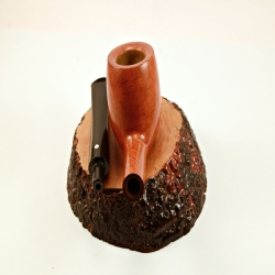Billiard Straight Smoking Pipe Greek Briar No Filter Alexander Model 81D