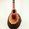 Pot Straight Smoking Pipe Greek Briar No Filter Alexander