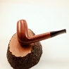 Canadian Smoking Tobacco Pipe Greek Briar No Filter Alexander Model 76C Smooth